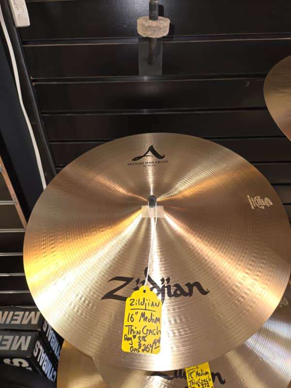 Zildjian 16" A Series Medium Thin Crash Cymbal 2013 - Present - Traditional image 1