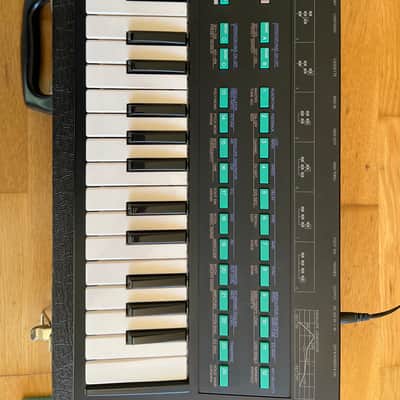 Yamaha DX100 4-Operator FM Synthesizer (1985) - Excellent Condition with Flight Case, Original Manual & Power Supply image 6