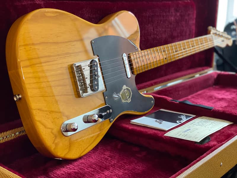 Fender Telecaster 1952 Reissue TL52-TX Natural Ash MIJ 2007 USA Texas Specials w/ Docs & Hardcase image 1