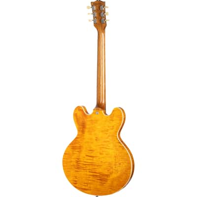 Gibson ES-335 Figured Sem-Hollow Electric Guitar - Honey Amber image 3