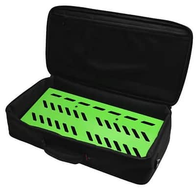 Gator GPB-BAK-GR Large Aluminum Pedalboard with Carry Bag Green image 1