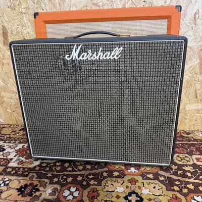 1976 Marshall JMP 2100 Lead & Bass 2-Channel 50-Watt 2x12" Guitar Combo 1973 - 1976 - Black image 2