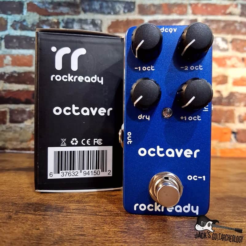 Rockready Octaver Octave Pedal *NEW* (2020s - Blue) image 1