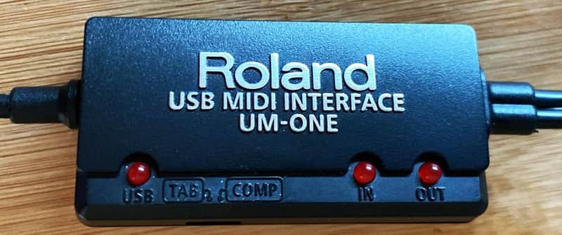 Roland UM-ONE USB MIDI Interface – Excellent Condition image 1