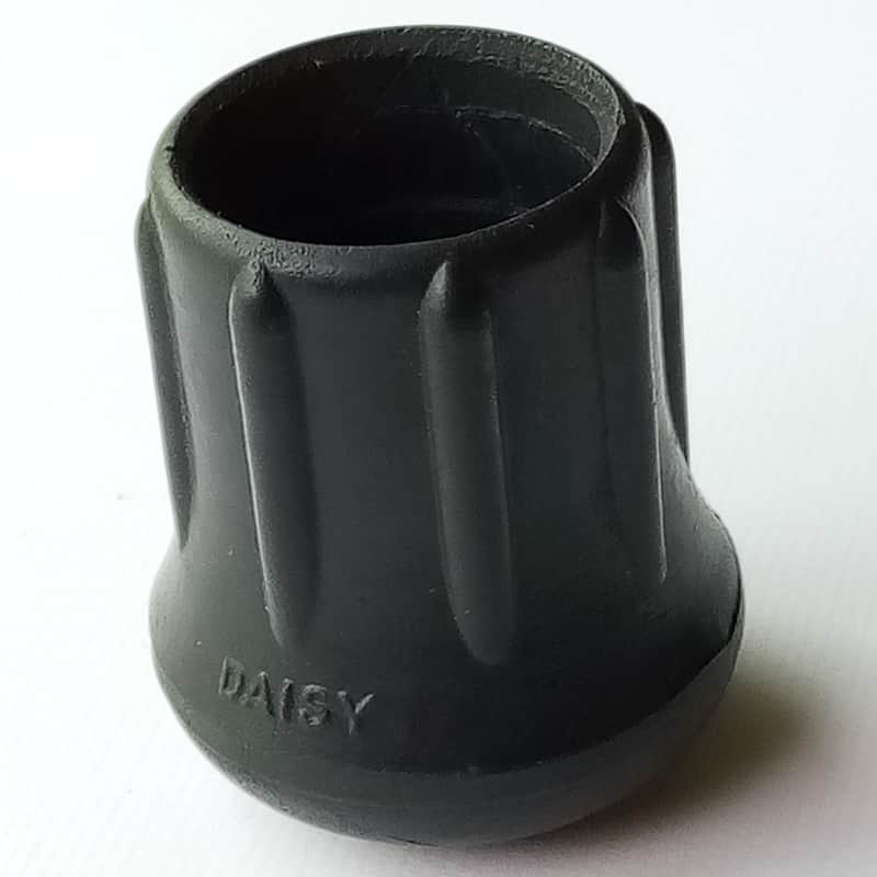 Rogers 1" Big R Spur Daisy Rubber Foot 1.5" Deep Vintage 70s Memriloc Bass Drum image 1
