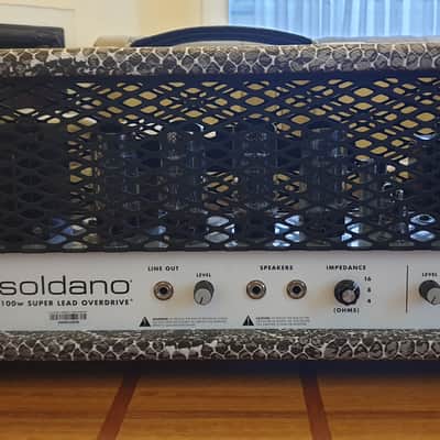 Soldano SLO-100 Mk2 (just serviced) + Footswitch (& cable) + Power Cable image 5