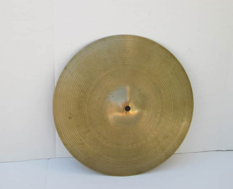 Avedis Zildjian 14" Cymbal 1960s  New Beat Hi Hat Bottom ?  1238 Grams "Good" Condition image 1