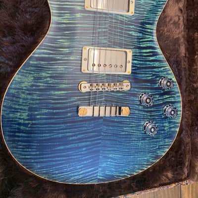 PRS singlecut McCarty 594 satin finish wood library 10 top Paisley case image 7