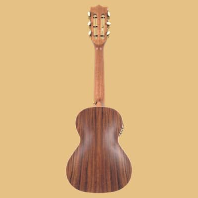 Kohola Deluxe Solid Top Six-String Tenor Acoustic Electric Ukulele image 3