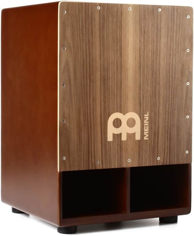 Meinl SUBCAJ5-WN Jumbo Bass Subwoofer Cajon w/ Walnut Frontplate image 1