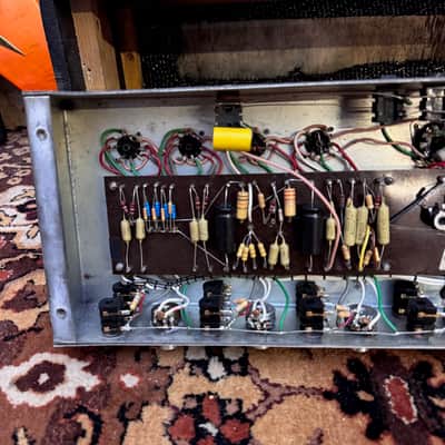Vintage 1974 Laney Klipp 60w L60 PA British Valve Guitar Amplifier Head *1970s* image 21