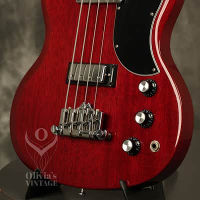 2010 Gibson SG Standard Bass Heritage Cherry NEAR MINT! image 6