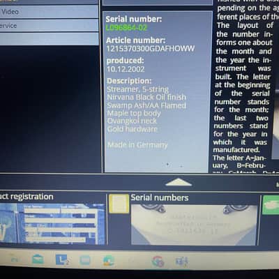 Warwick Streamer LX Jazzman V Bass image 9