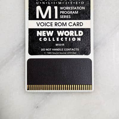 Korg M1 Sound Source Unlimited New World Collection ROM Memory Card image 1