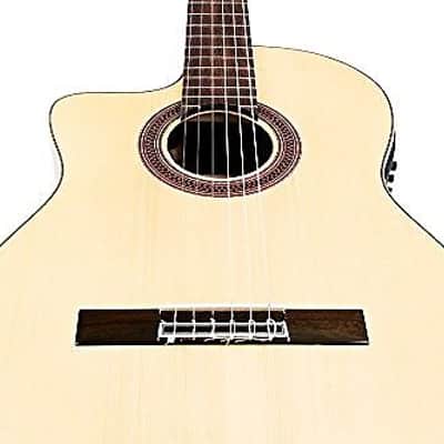 Cordoba GK Studio Negra Lefty (Left-Handed Gipsy Kings Signature Model) Flamenco - Acoustic Electric image 3