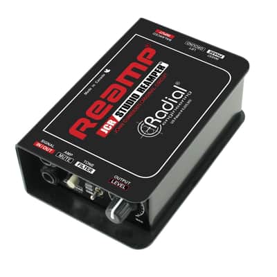 Mint Radial Engineering Reamp JCR Studio Reamper Circuit Bundle w/ 2-Pack Pig Hog "Black Woven" Instrument Cable and Liquid Audio Polishing Cloth image 3