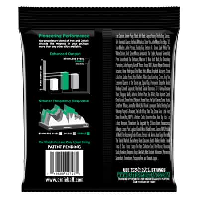 Ernie Ball Cobalt P02726 Not Even Slinky Electric Guitar Strings, Gauges .12-.56 image 4