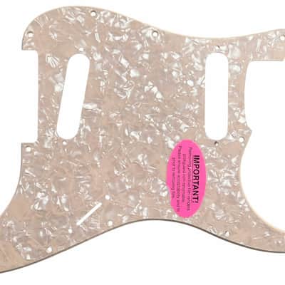 Warmoth Builder's Special Stratocaster Pickguard in Vintage Pearl--Mint Condition (Unused). IMPORTANT: PLEASE READ BUILD SPECS BEFORE PURCHASING image 1