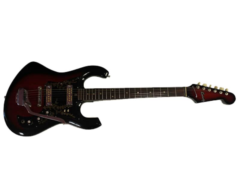 Kimberly エレキギターヴィンテージ Vintage Kimberly Green Burst Dual Pickup Electric Guitar