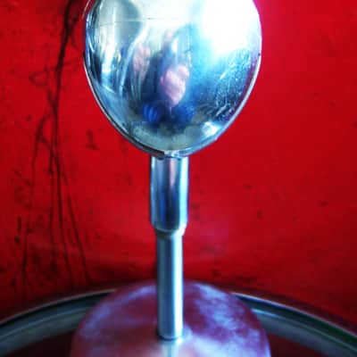 Vintage 1950's Electro Voice 950 crystal cardioid microphone w E.V 423A desk stand display prop image 10