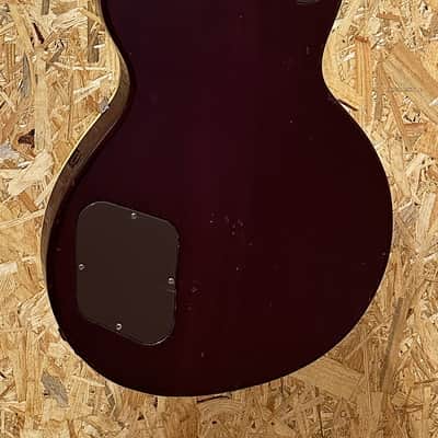 Pre Owned Gibson 1975 Les Paul Deluxe - Wine Red Inc. Case image 4