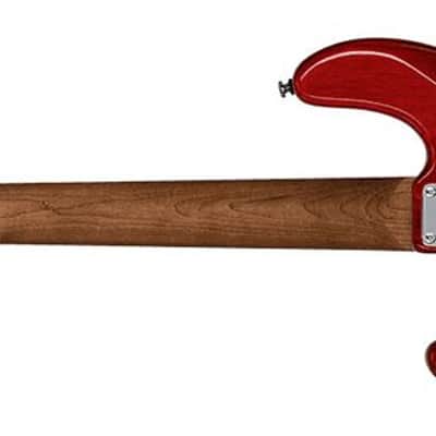 Sterling by MusicMan StingRay RAY34FM-HCB-R2, Heritage Cherry Burst, electric bass image 4