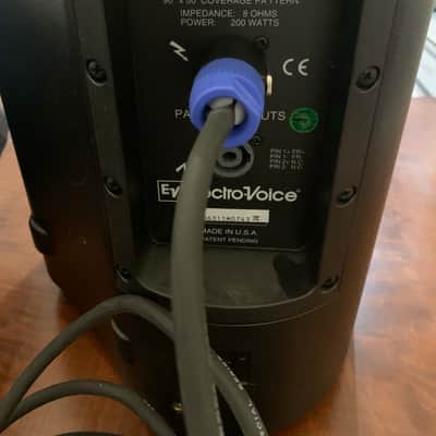 *PAIR* of Electro-Voice ZX1-90 8" 2-Way Full Range Passive Speakers with cables image 2