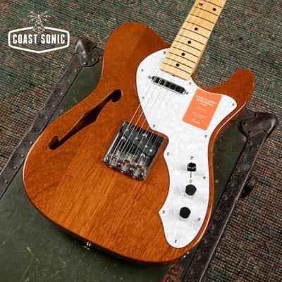 2017 Fender Thinline '69 reissue Telecaster Mahogany Made in Japan image 7