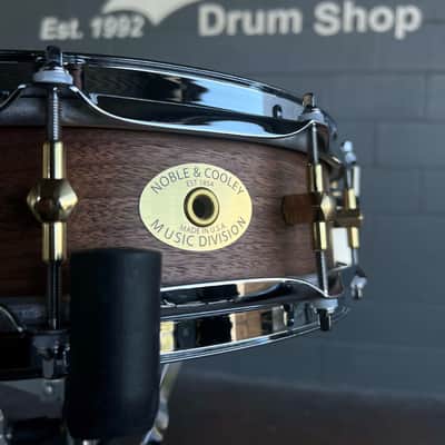 Noble & Cooley Walnut Series 3x14 Piccolo Snare Drum w/ Beato Case (Badge Version) (DH Room 4) image 3