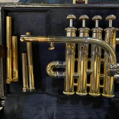 Bach Stradivarius AP190 Artisan Piccolo Trumpet Lacquer Osmun Blueprinted image 3