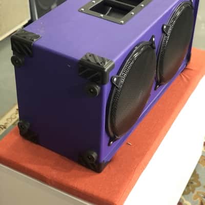 Compact 2x12 Speaker Cabinet (Purple) - 8ohms image 2
