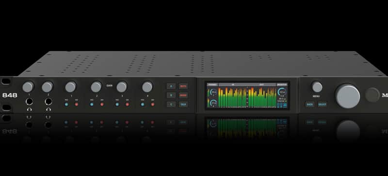 MOTU 848 USB-C / Thunderbolt Audio Interface 2025 - Present Black image 1