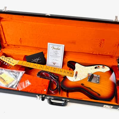 Fender Telecaster Thinline 68 Greg Fessler Masterbuilt 2010 Custom Shop Sunburst image 21