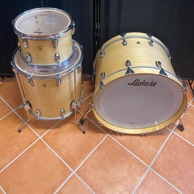 Ludwig Legacy Maple 22" - 12" - 16" 2010's - Natural Maple Gloss image 6