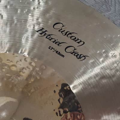Zildjian 17" K Custom Hybrid Crash Cymbal (Gorgeous!) image 3