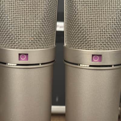 Vintage Neumann U 87 Condenser Microphone Stereo Pair. Close SN. Great Shape U87 1982 image 10