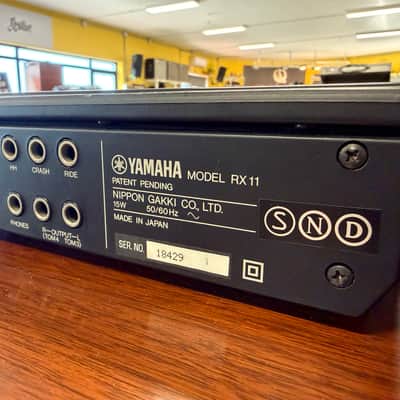 Yamaha RX11 Digital Rhythm Programmer 1984 - Black image 5