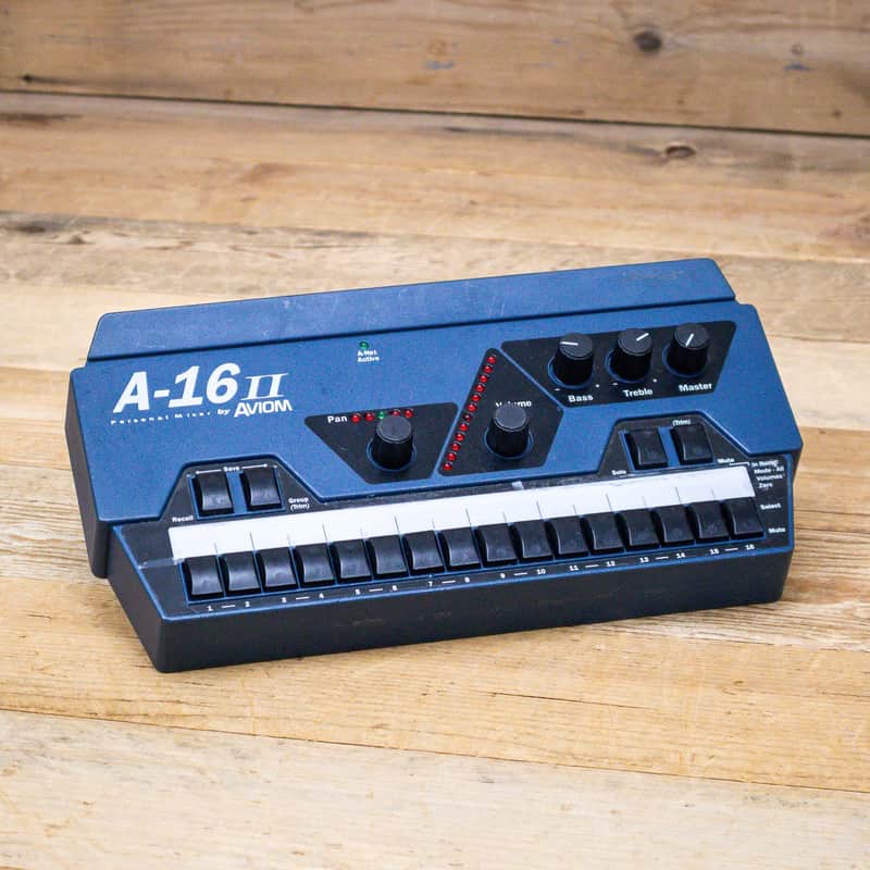 Aviom A-16II (A16-II) Personal Monitor Mixer In-Ear Digital Mixing U271362 image 1