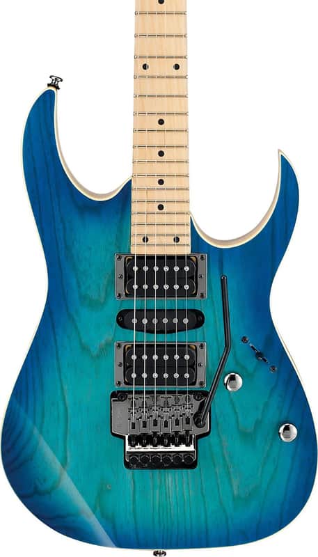 Ibanez RG470AHM Standard Electric Guitar, Maple Fingerboard, Blue Moon Burst image 1