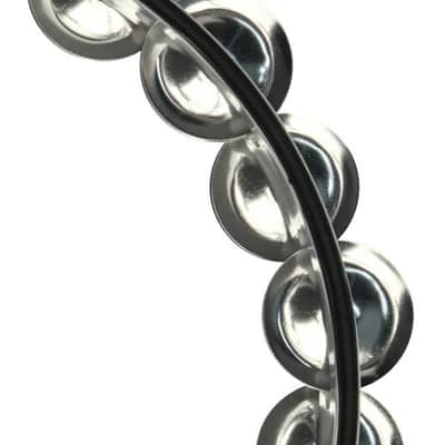 Rhythm Tech RTPRO10 Pro Series Tambourine! Black with Steel Jingles and Pro Mount **FREE SHIPPING!** imagen 4