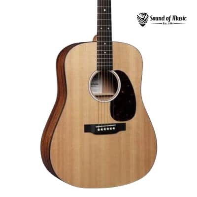 Martin D-10E Acoustic-Electric Guitar W/Softshell Case - Spruce image 1