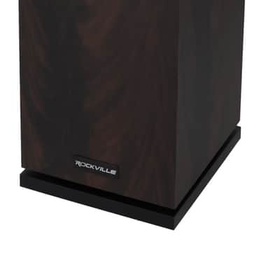 2 Rockville Lux 658 Dark Wood Dual 6.5" 8 Ohm Hi-Fi Tower Speakers+Home Receiver image 19