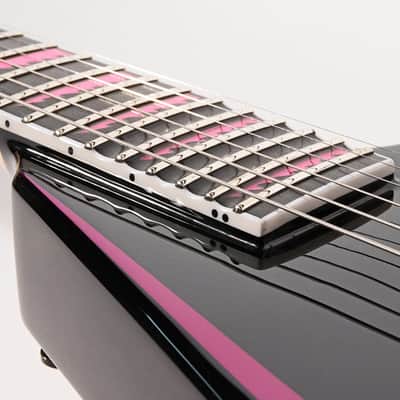 ESP Edwards E-AL-166 Pink Sawtooth Alexi Laiho Signature Electric Guitar image 8