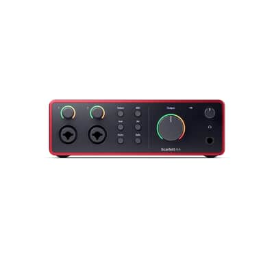 Focusrite Scarlett 4i4 (4th Gen) Audio Interface image 2