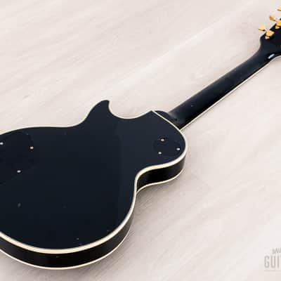 1998 Orville Les Paul Custom LPC-75 Black Beauty Gibson-Licensed, Japan Fujigen image 13