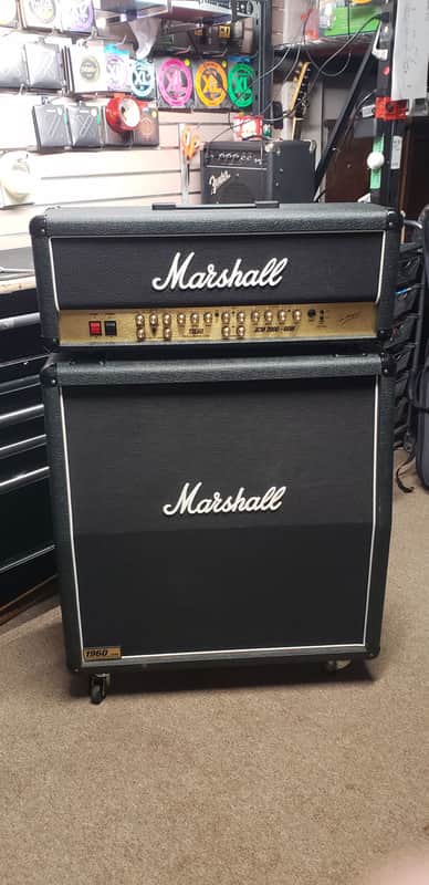 JCM 2000 TSL 60 Triple Super Lead 3-Channel 60-Watt Guitar Amp Head and 1960a 4x12 Cab image 1
