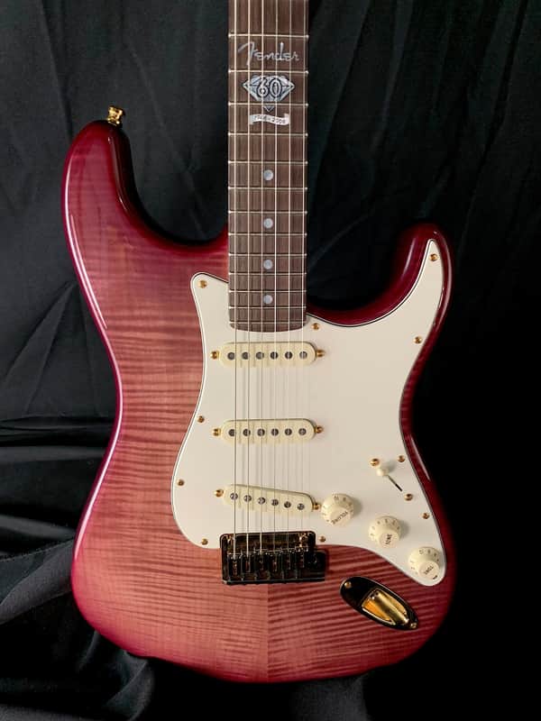 Fender 60th Anniversary Limited Edition Presidential Wine Stratocaster