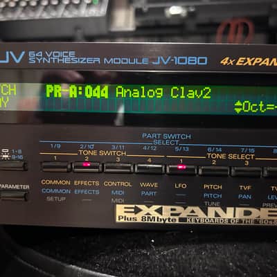 Roland JV-1080 Rack Synth + 4 SR-JV80 Expansion Cards – Vintage Synth, 60s/70s Keys, Dance & Hip Hop image 4