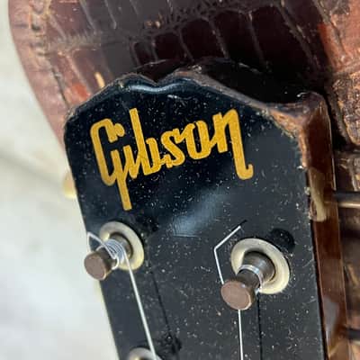 1964 Gibson Melody Maker 3/4 Scale Electric Guitar Sunburst w case image 13