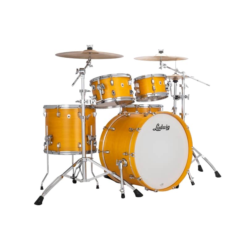 Ludwig LN34204TX NeuSonic Rapid Mod 2 Outfit 6x10/7x12/14x16/14x22" Drum Set image 2